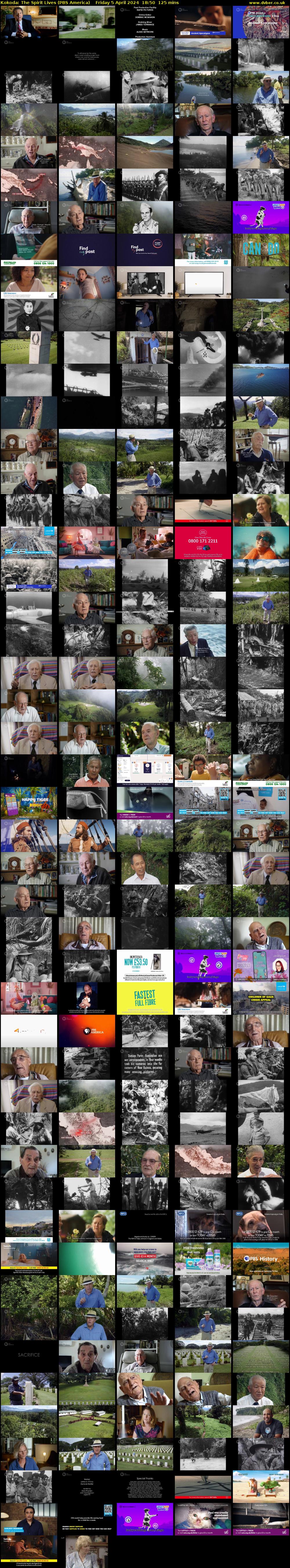 Kokoda: the Spirit Lives (PBS America) Friday 5 April 2024 18:50 - 20:55