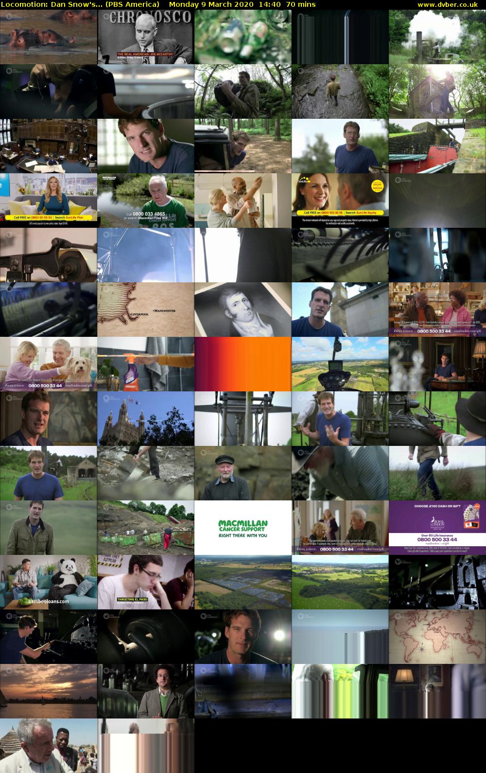 Locomotion: Dan Snow's... (PBS America) Monday 9 March 2020 14:40 - 15:50