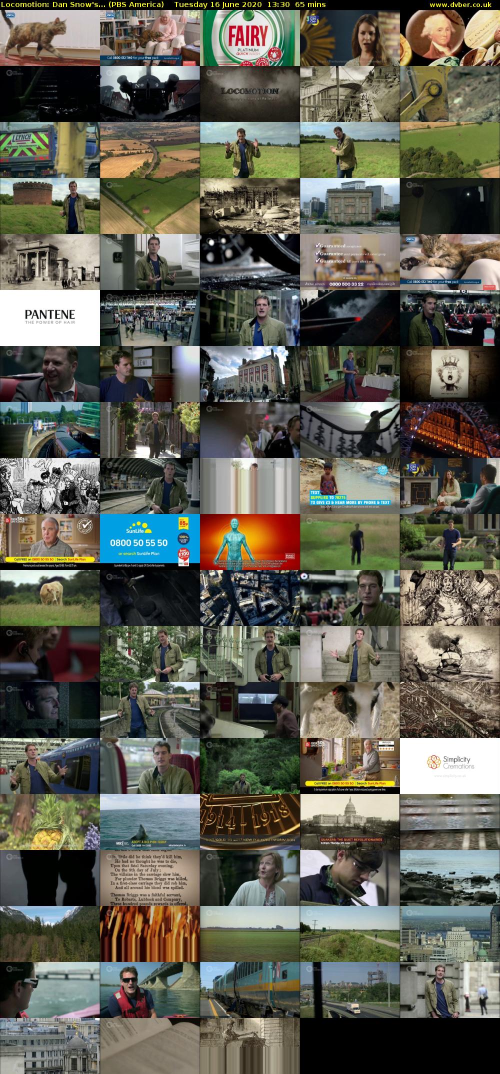 Locomotion: Dan Snow's... (PBS America) Tuesday 16 June 2020 13:30 - 14:35