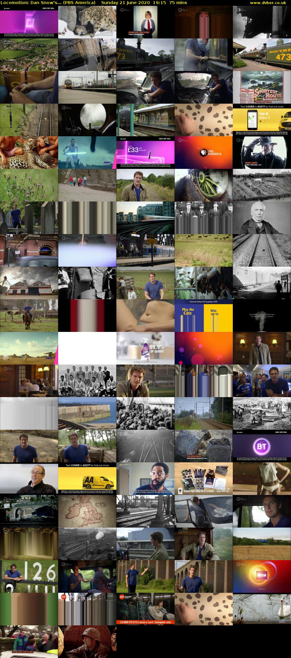 Locomotion: Dan Snow's... (PBS America) Sunday 21 June 2020 19:15 - 20:30