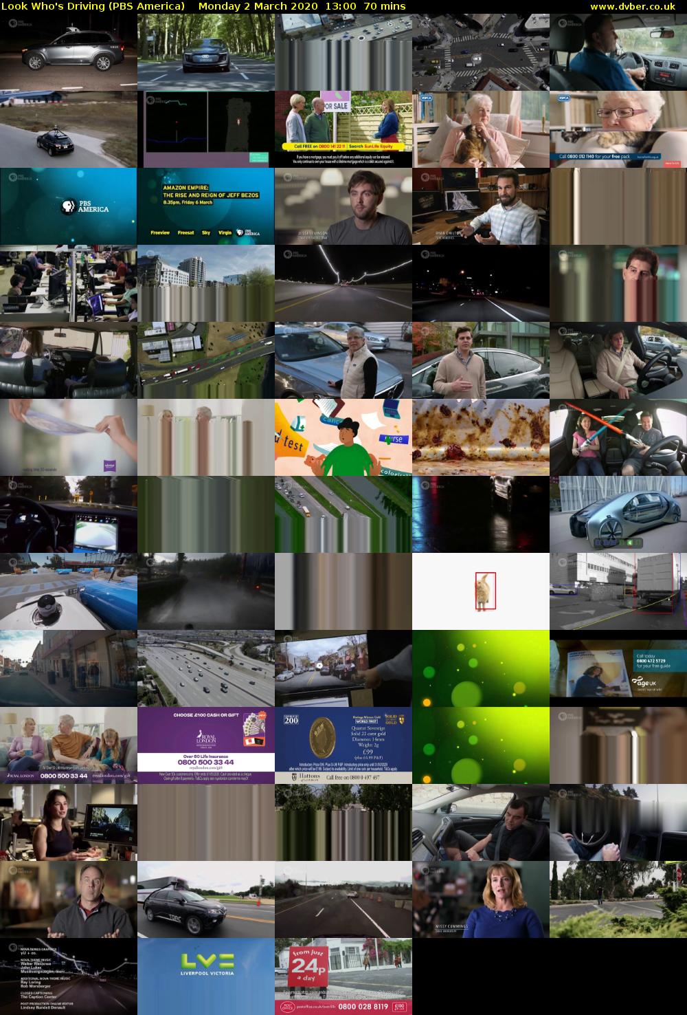 Look Who's Driving (PBS America) Monday 2 March 2020 13:00 - 14:10