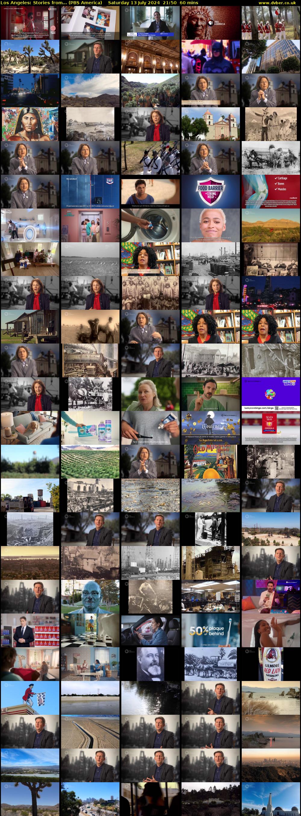 Los Angeles: Stories from... (PBS America) Saturday 13 July 2024 21:50 - 22:50