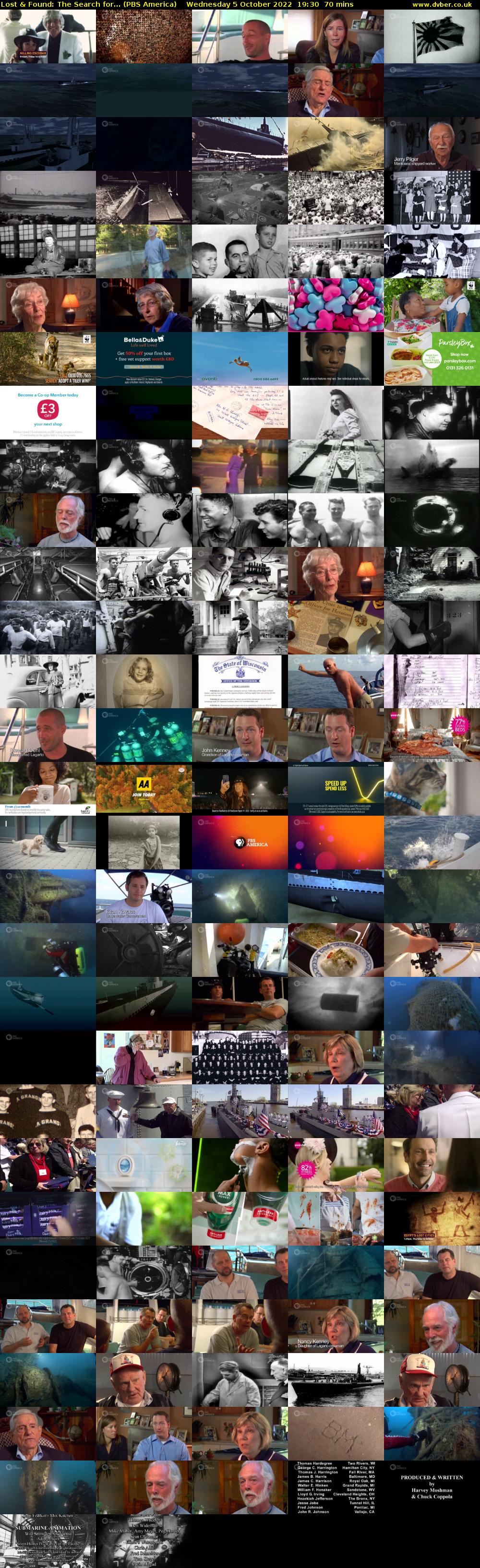 Lost & Found: The Search for... (PBS America) Wednesday 5 October 2022 19:30 - 20:40