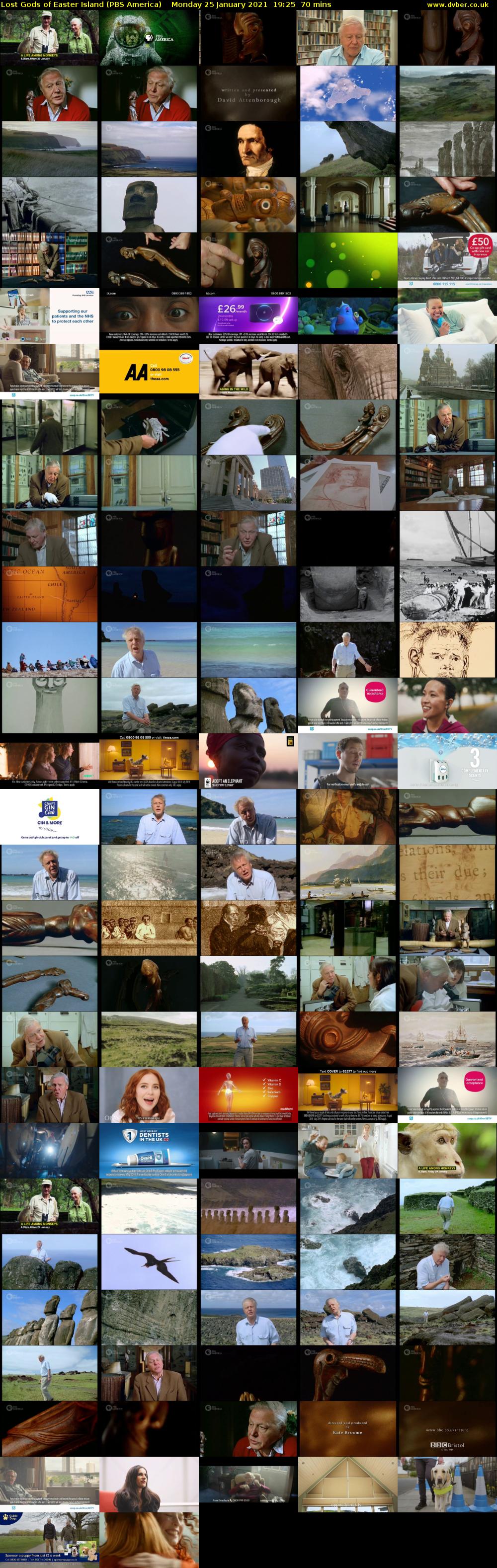 Lost Gods of Easter Island (PBS America) Monday 25 January 2021 19:25 - 20:35