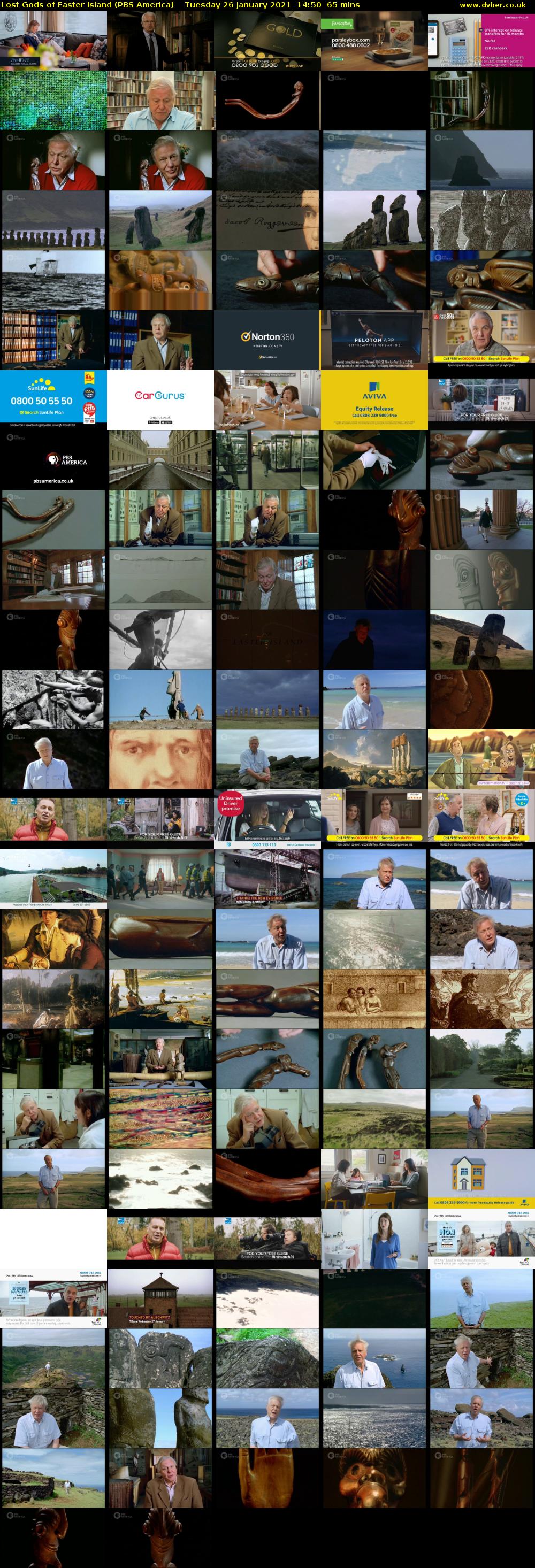 Lost Gods of Easter Island (PBS America) Tuesday 26 January 2021 14:50 - 15:55