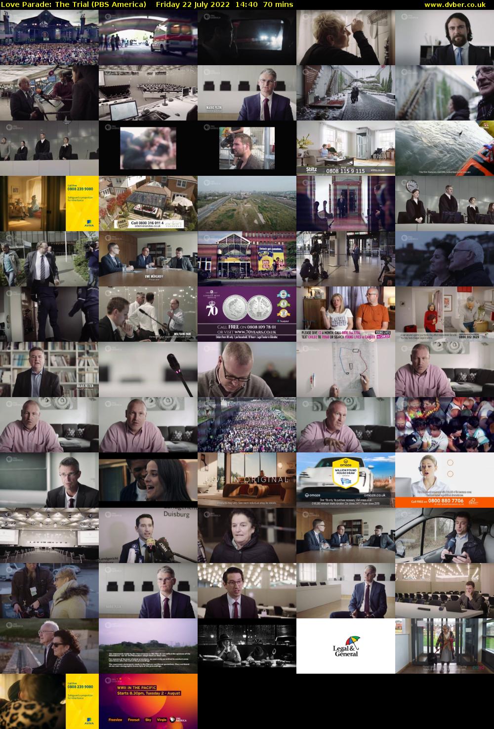 Love Parade: The Trial (PBS America) Friday 22 July 2022 14:40 - 15:50