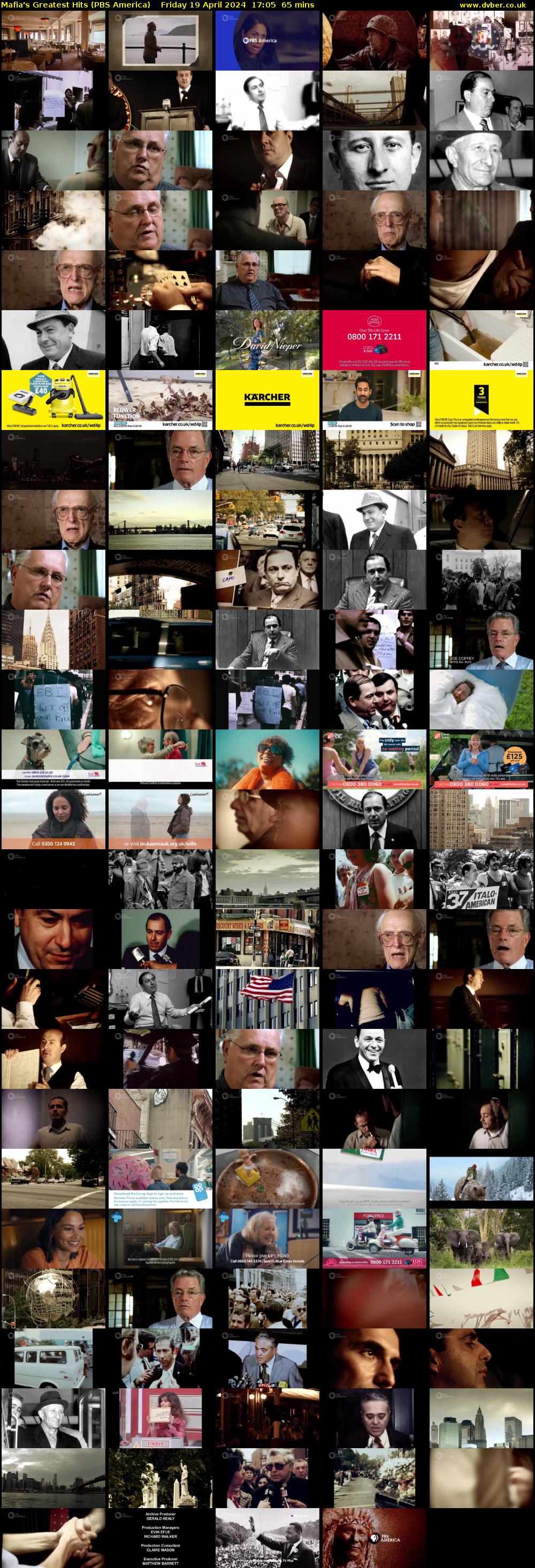 Mafia's Greatest Hits (PBS America) Friday 19 April 2024 17:05 - 18:10