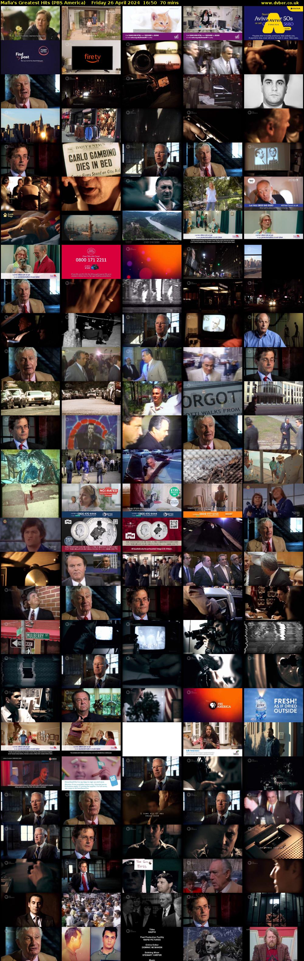 Mafia's Greatest Hits (PBS America) Friday 26 April 2024 16:50 - 18:00