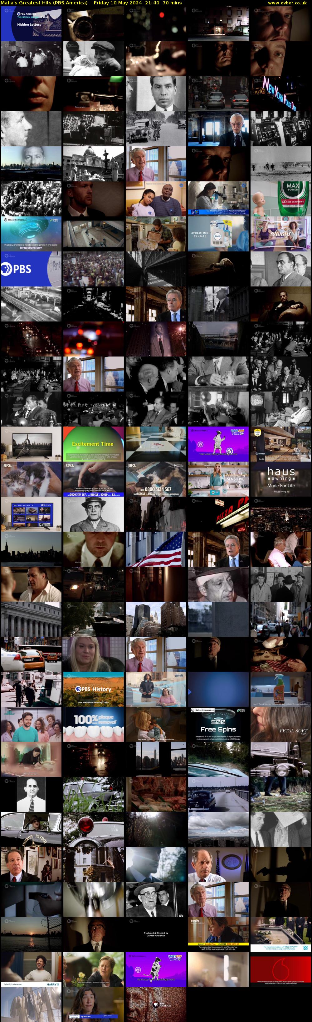 Mafia's Greatest Hits (PBS America) Friday 10 May 2024 21:40 - 22:50