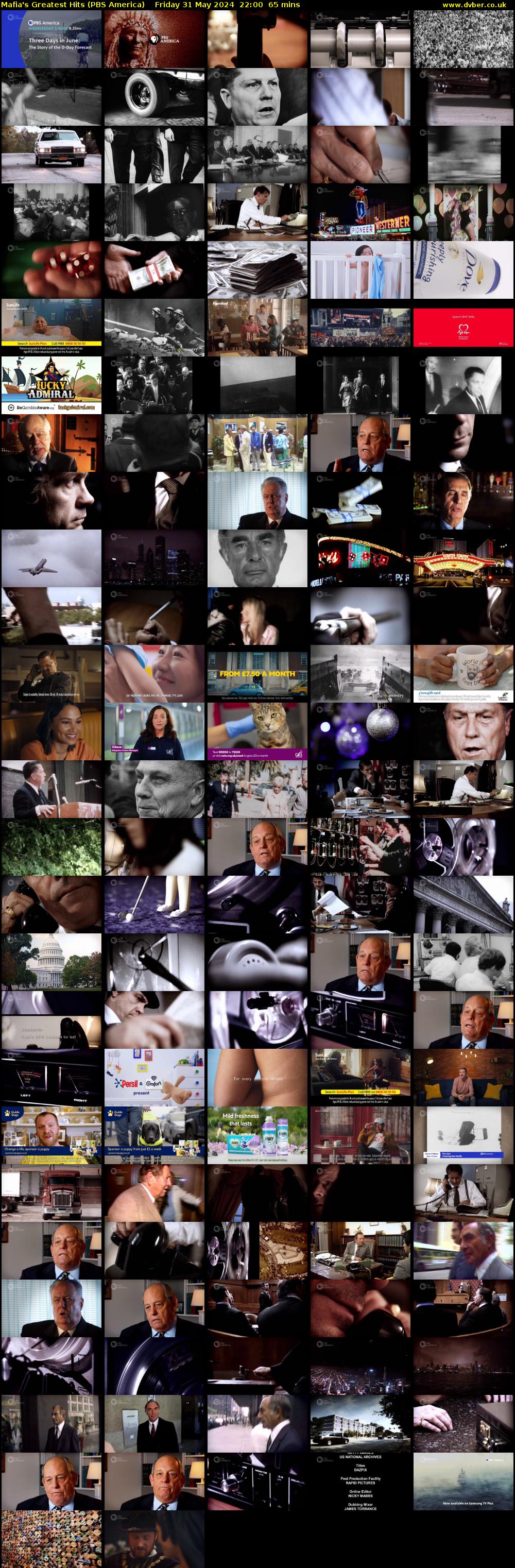 Mafia's Greatest Hits (PBS America) Friday 31 May 2024 22:00 - 23:05