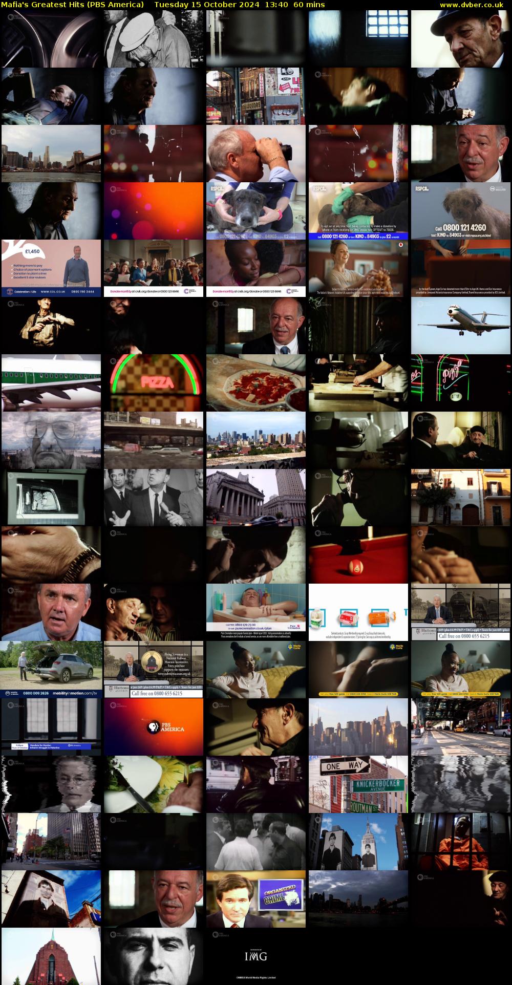 Mafia's Greatest Hits (PBS America) Tuesday 15 October 2024 13:40 - 14:40