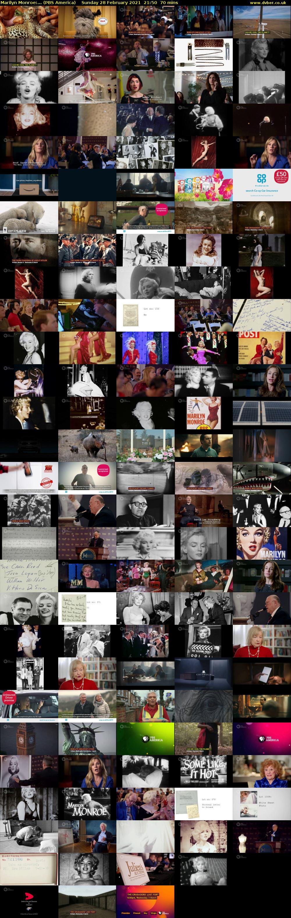 Marilyn Monroe:... (PBS America) Sunday 28 February 2021 21:50 - 23:00