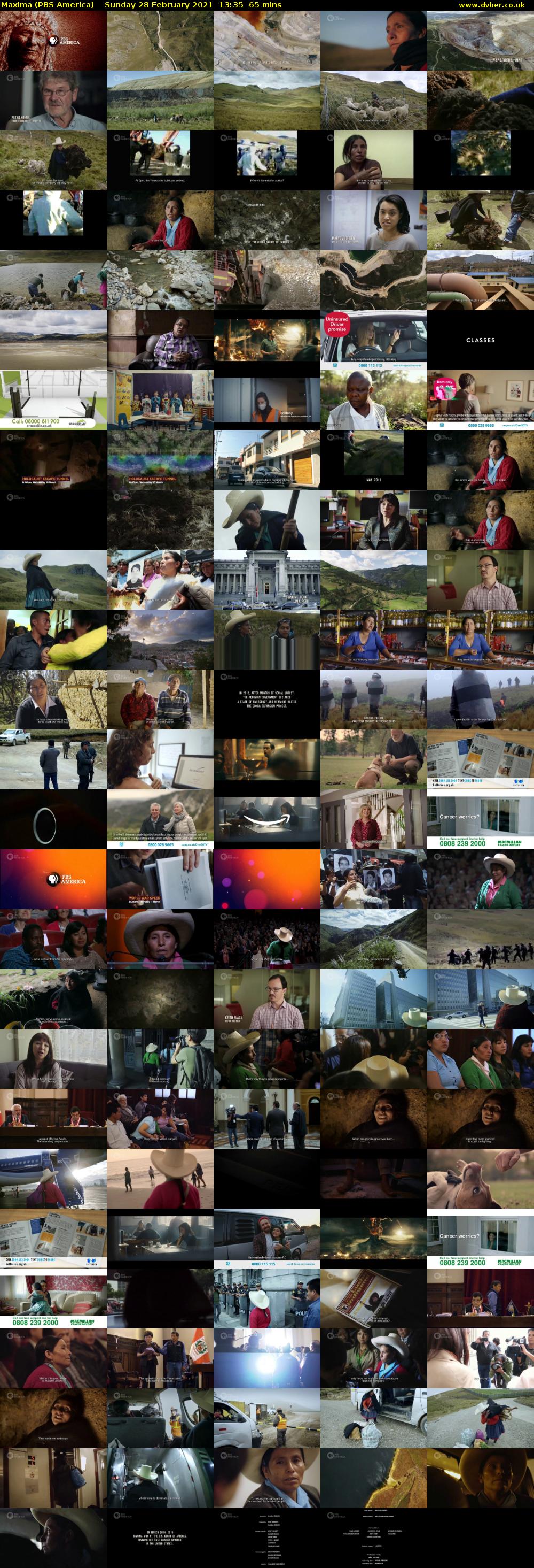 Maxima (PBS America) Sunday 28 February 2021 13:35 - 14:40