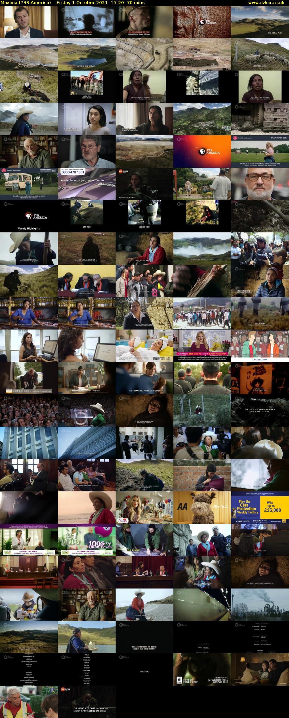 Maxima (PBS America) Friday 1 October 2021 15:20 - 16:30