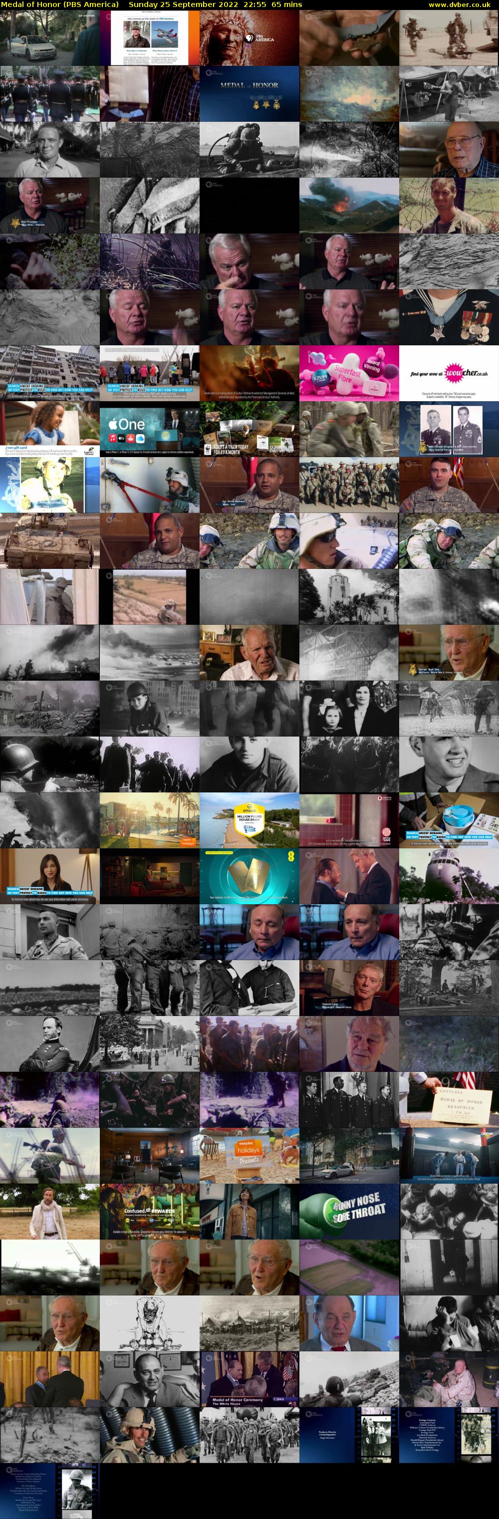 Medal of Honor (PBS America) Sunday 25 September 2022 22:55 - 00:00