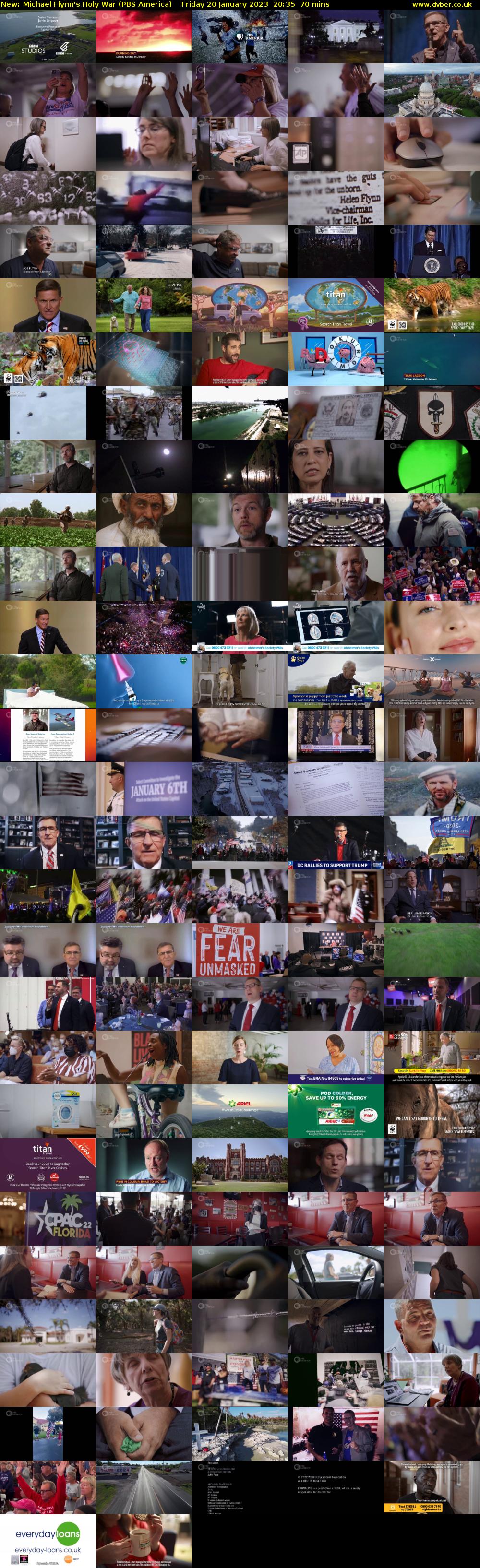 Michael Flynn's Holy War (PBS America) Friday 20 January 2023 20:35 - 21:45