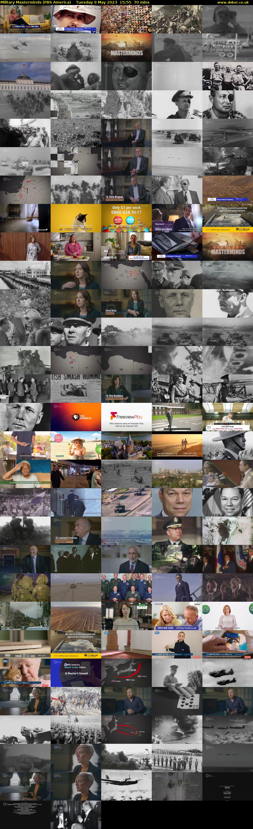 Military Masterminds (PBS America) Tuesday 9 May 2023 15:55 - 17:05