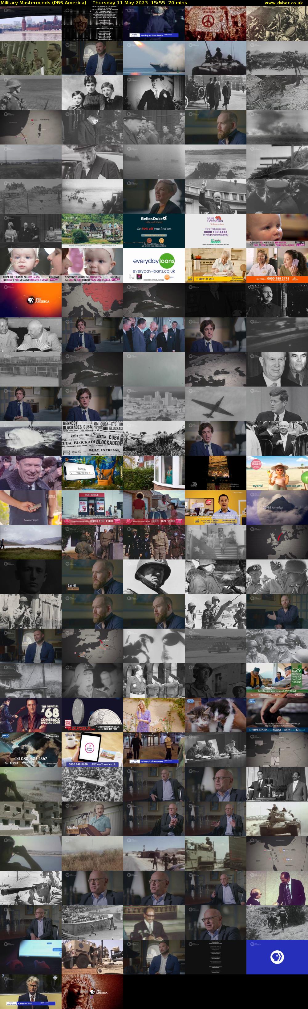 Military Masterminds (PBS America) Thursday 11 May 2023 15:55 - 17:05