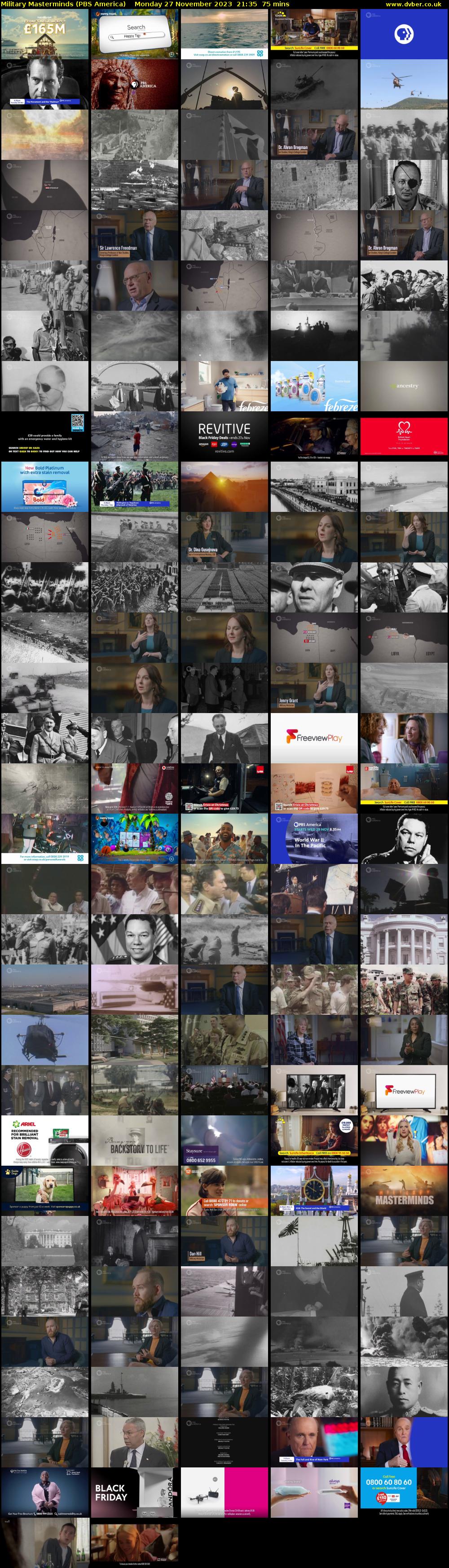 Military Masterminds (PBS America) Monday 27 November 2023 21:35 - 22:50