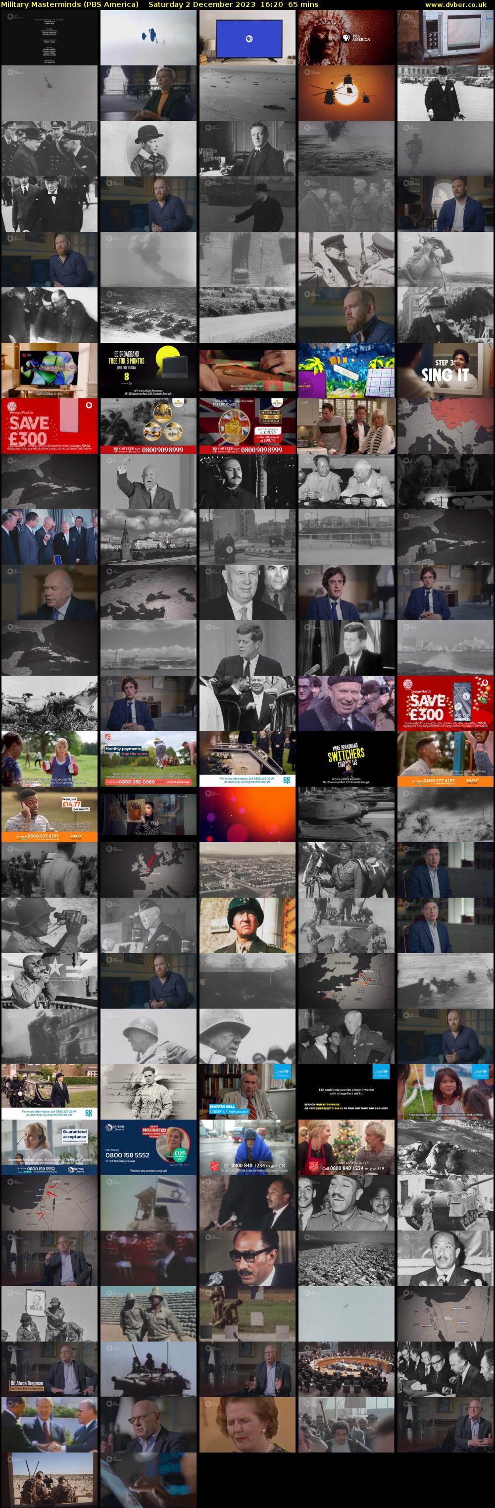 Military Masterminds (PBS America) Saturday 2 December 2023 16:20 - 17:25