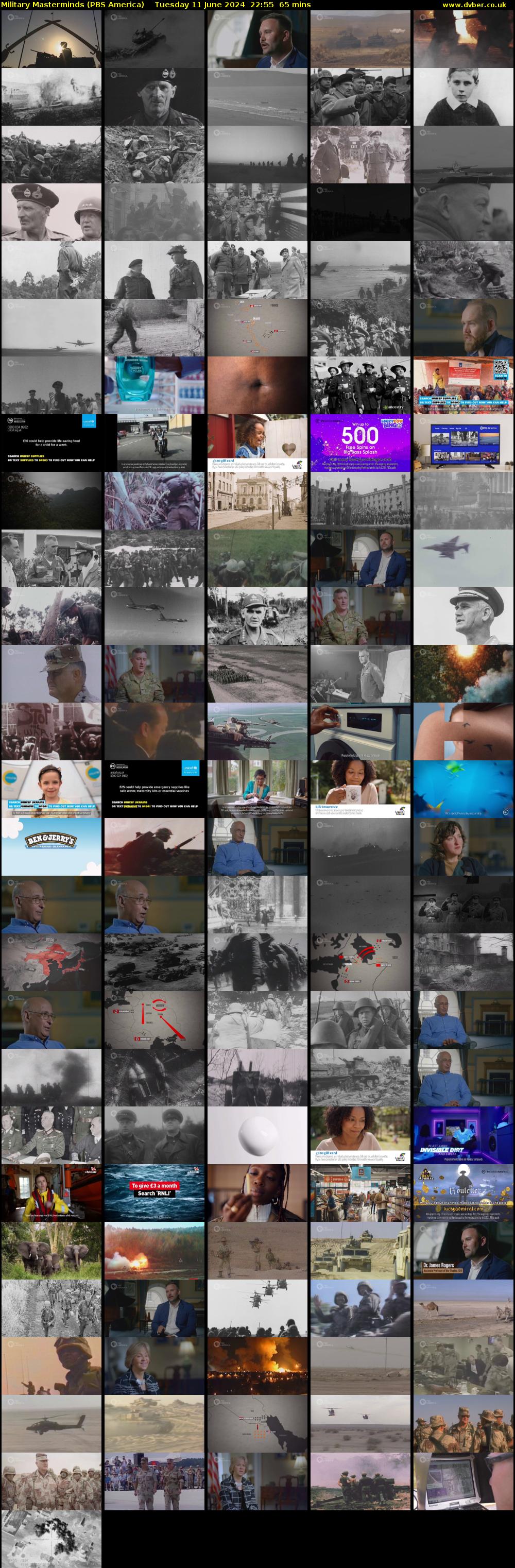 Military Masterminds (PBS America) Tuesday 11 June 2024 22:55 - 00:00