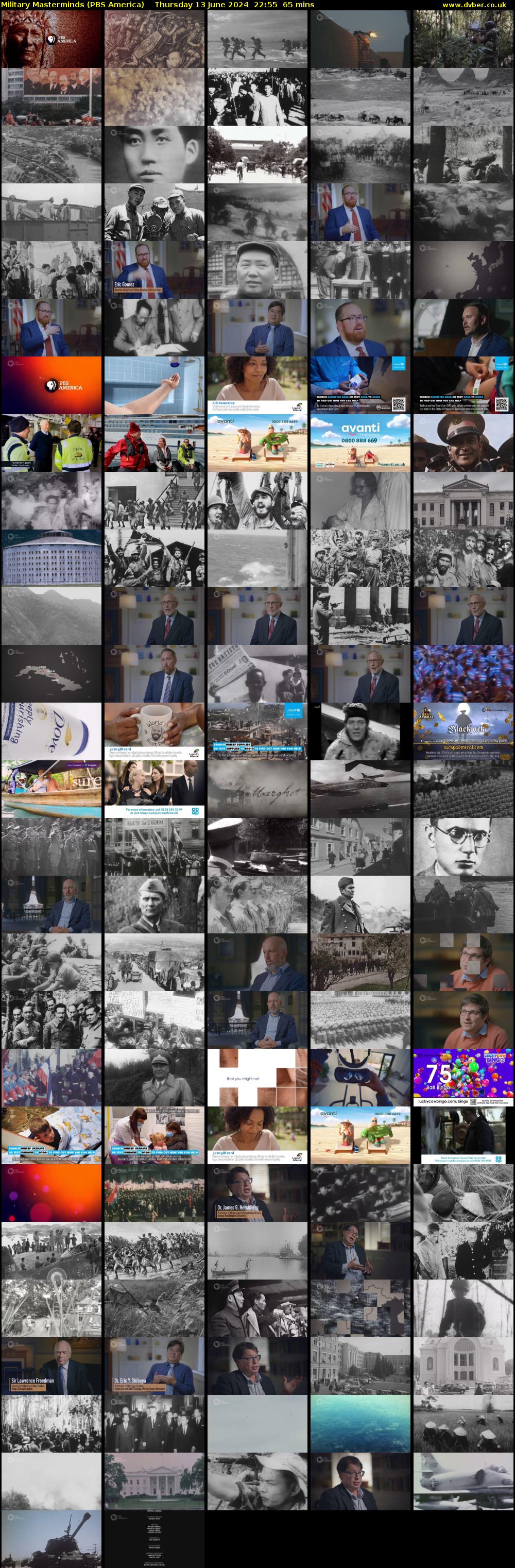 Military Masterminds (PBS America) Thursday 13 June 2024 22:55 - 00:00