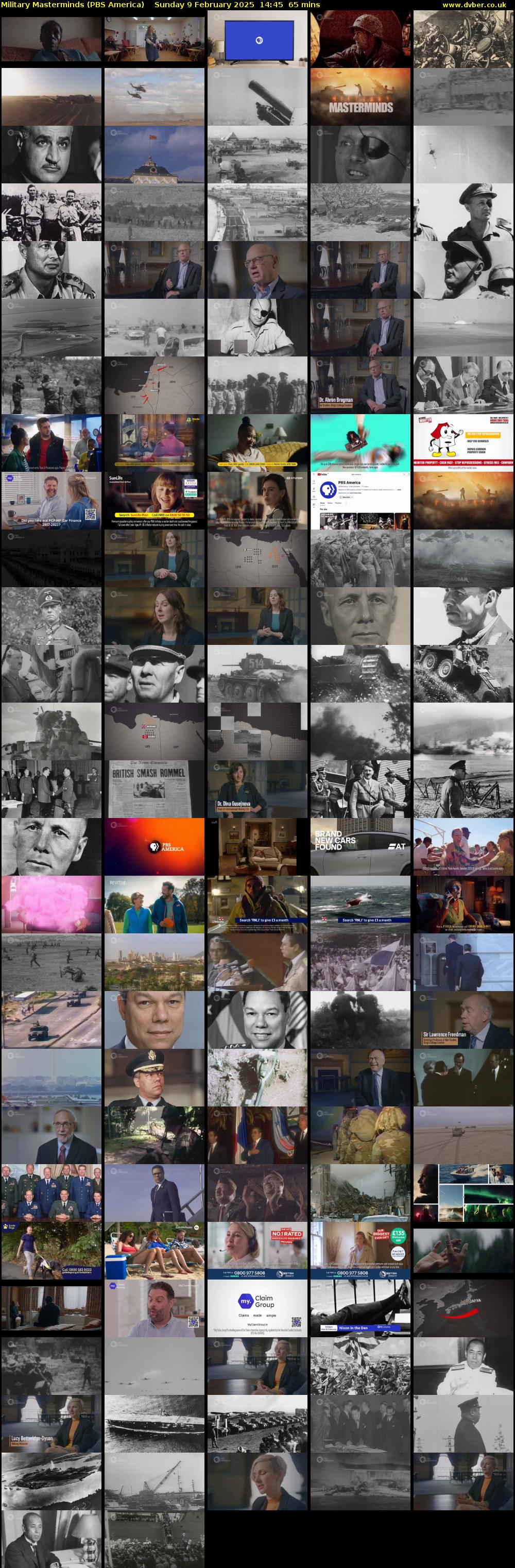 Military Masterminds (PBS America) Sunday 9 February 2025 14:45 - 15:50