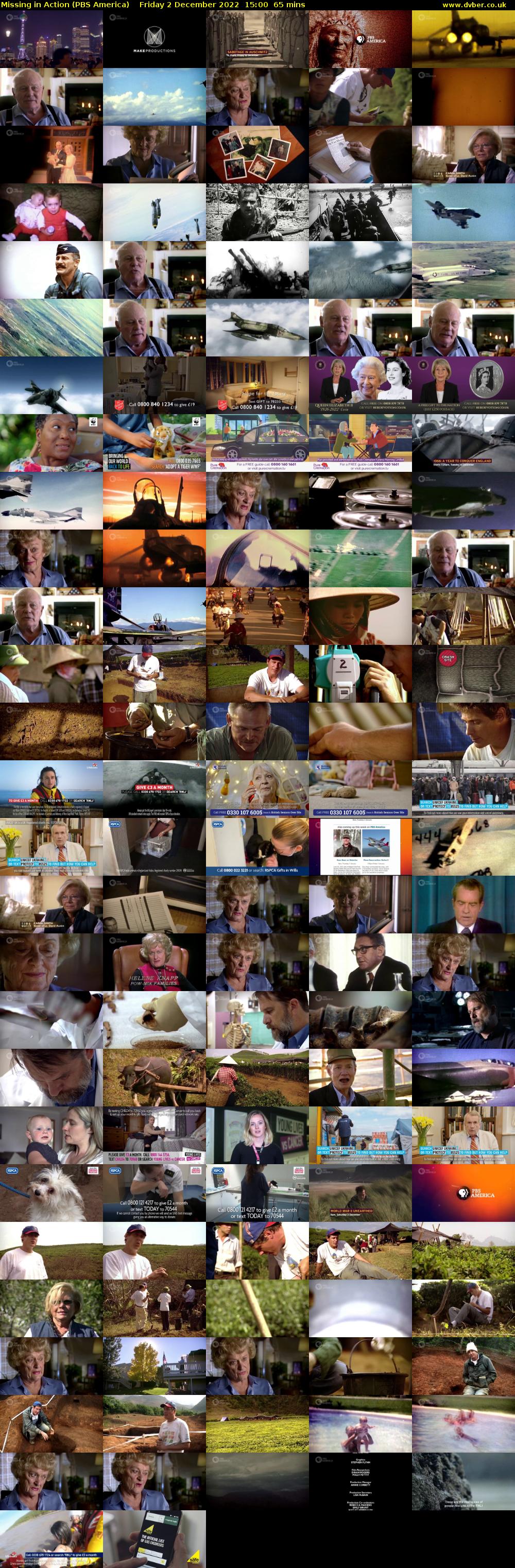 Missing in Action (PBS America) Friday 2 December 2022 15:00 - 16:05