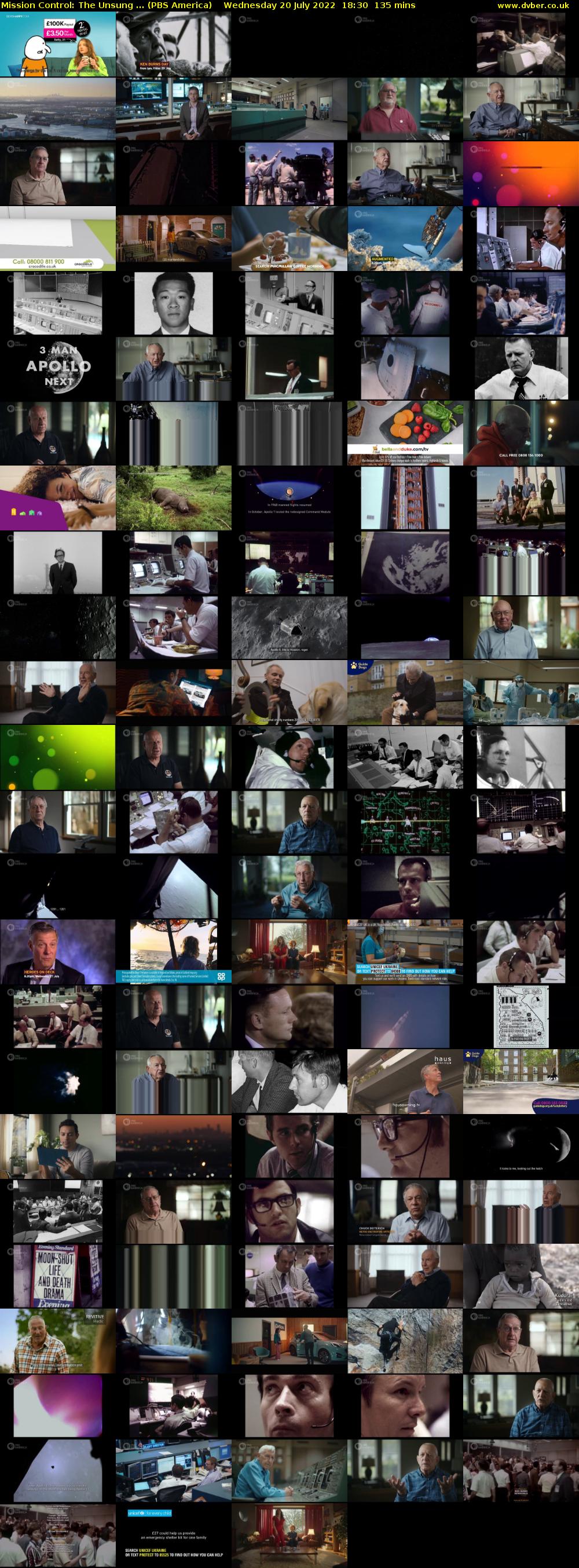 Mission Control: The Unsung ... (PBS America) Wednesday 20 July 2022 18:30 - 20:45