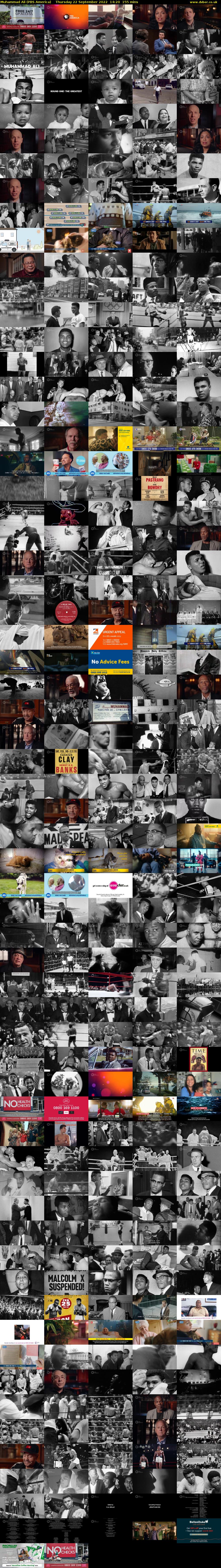 Muhammad Ali (PBS America) Thursday 22 September 2022 14:20 - 16:55