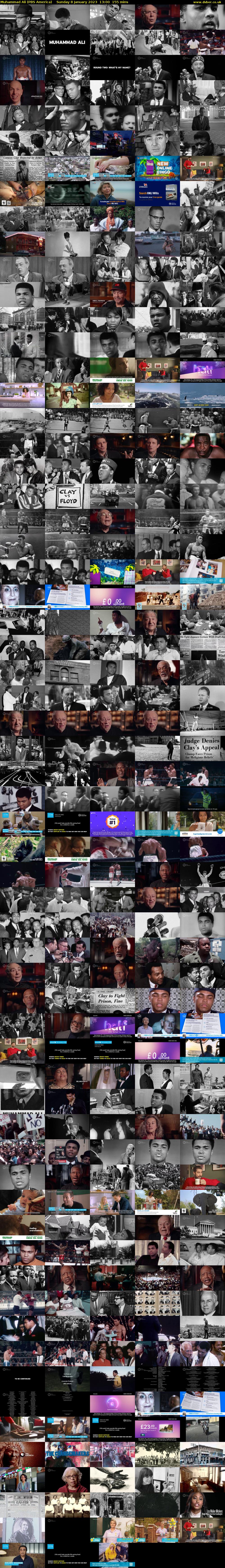 Muhammad Ali (PBS America) Sunday 8 January 2023 13:00 - 15:35