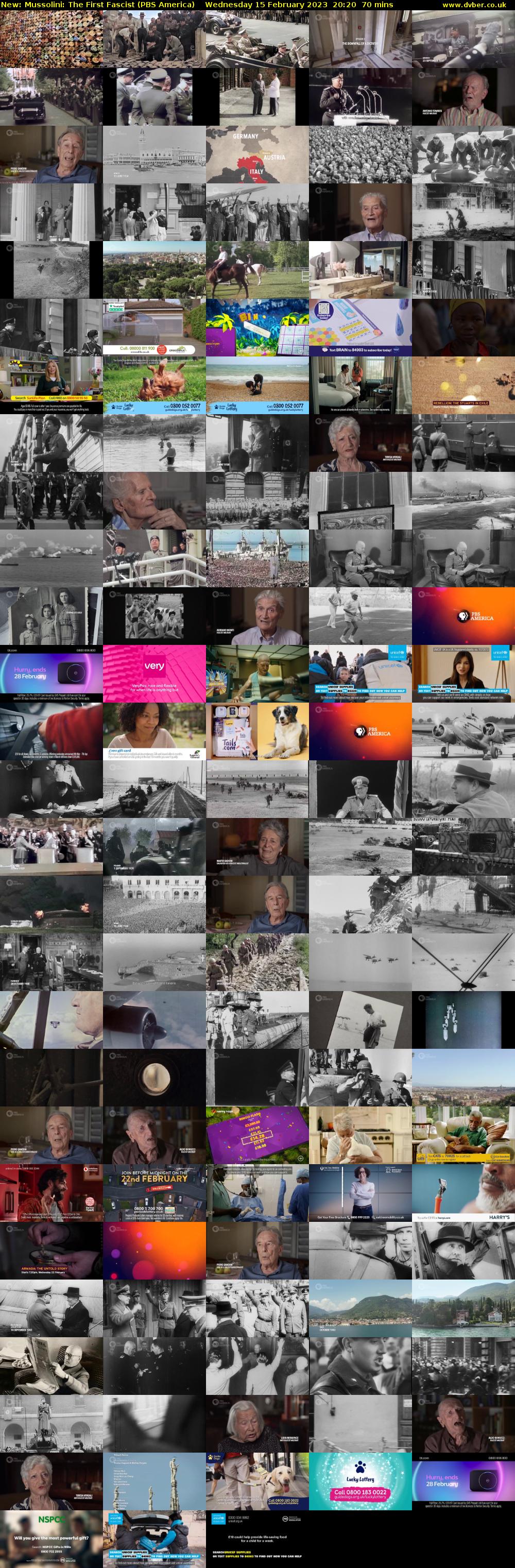 Mussolini: The First Fascist (PBS America) Wednesday 15 February 2023 20:20 - 21:30