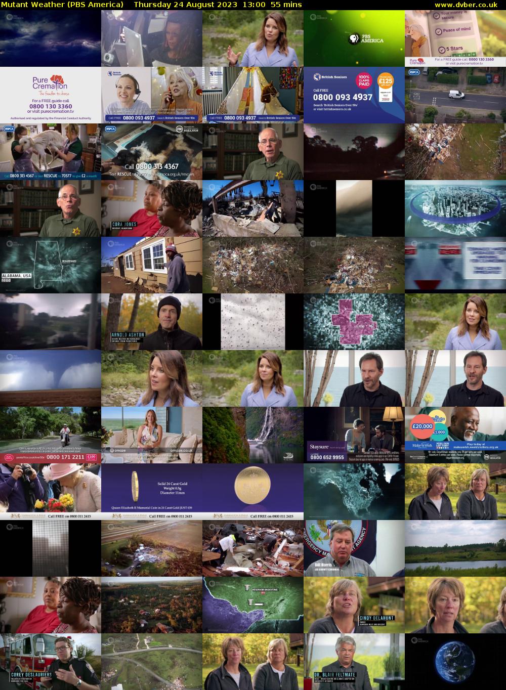 Mutant Weather (PBS America) Thursday 24 August 2023 13:00 - 13:55