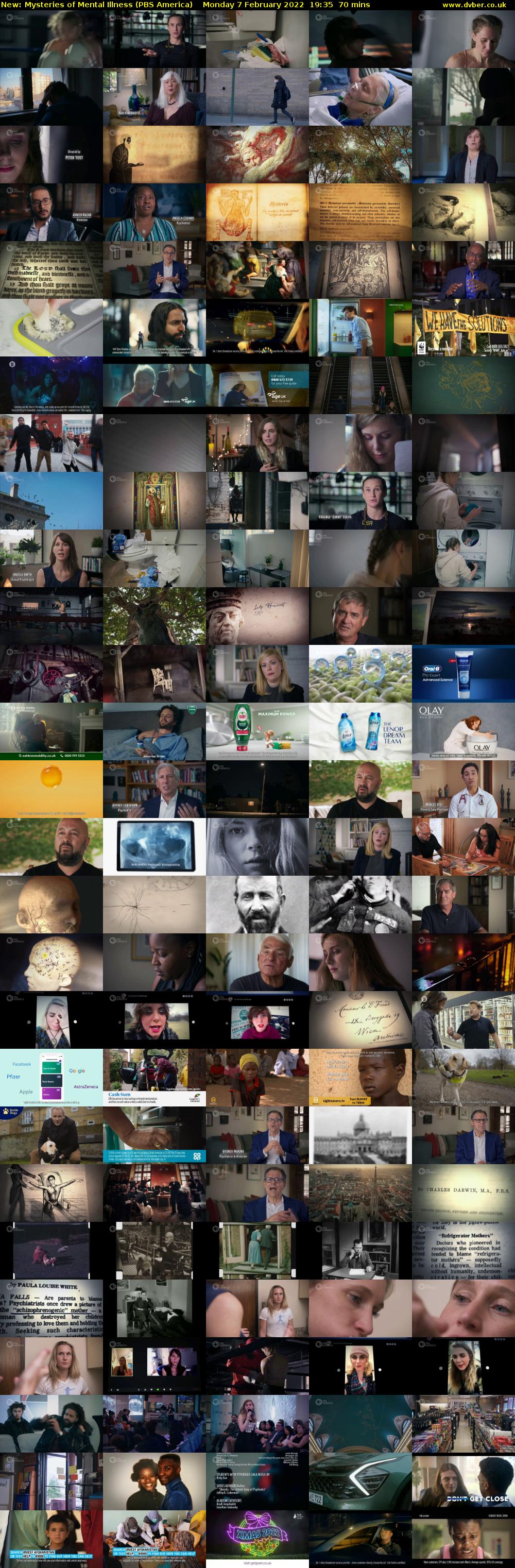 Mysteries of Mental Illness (PBS America) Monday 7 February 2022 19:35 - 20:45