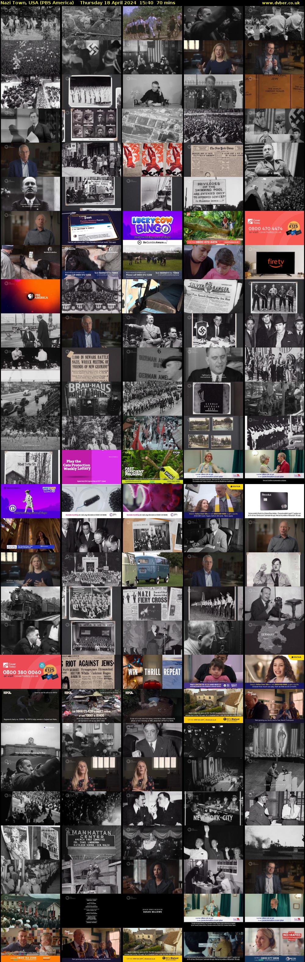 Nazi Town, USA (PBS America) Thursday 18 April 2024 15:40 - 16:50