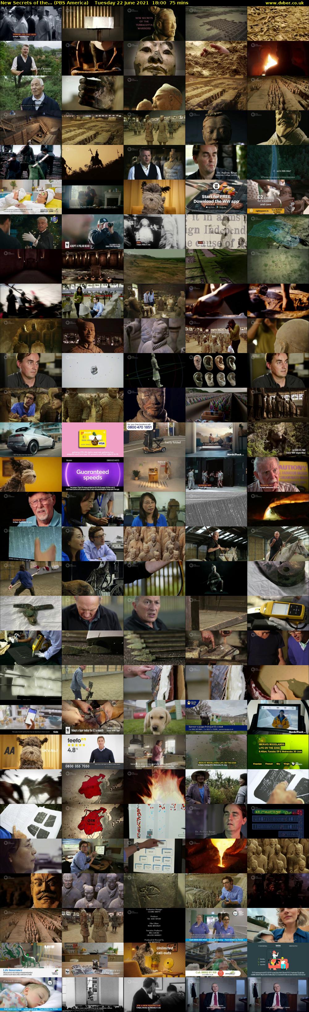 New Secrets of the... (PBS America) Tuesday 22 June 2021 18:00 - 19:15