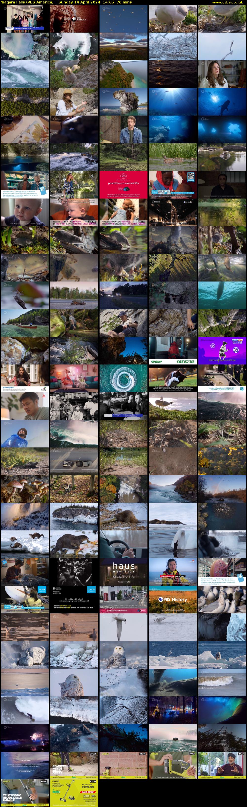 Niagara Falls (PBS America) Sunday 14 April 2024 14:05 - 15:15