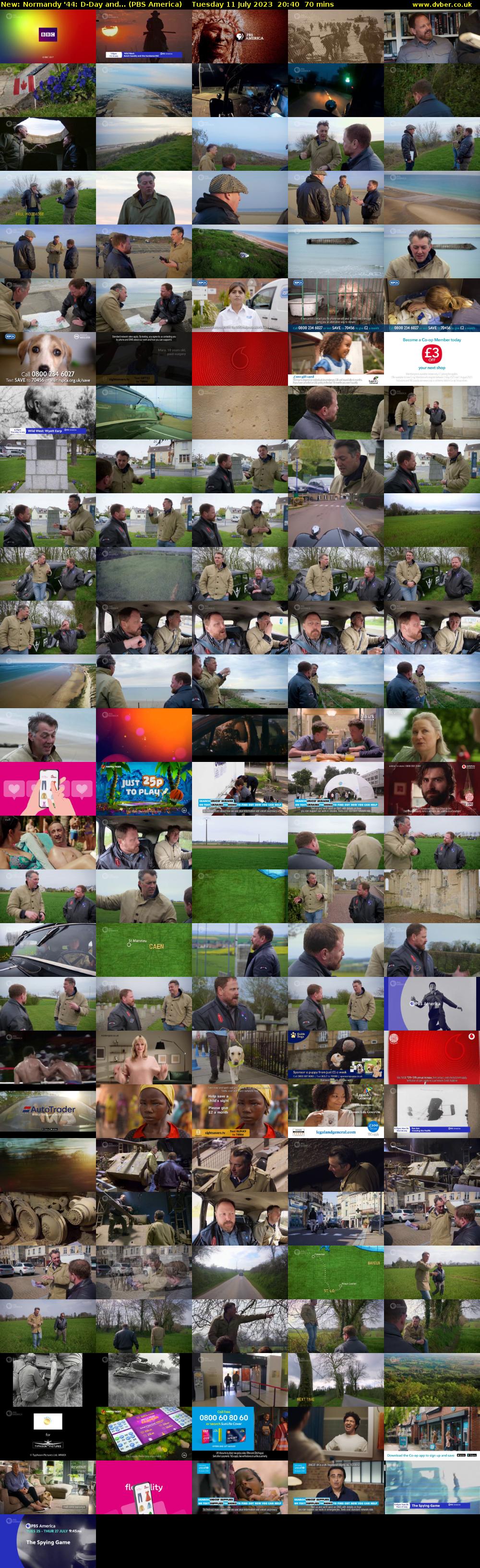 Normandy '44: D-Day and... (PBS America) Tuesday 11 July 2023 20:40 - 21:50