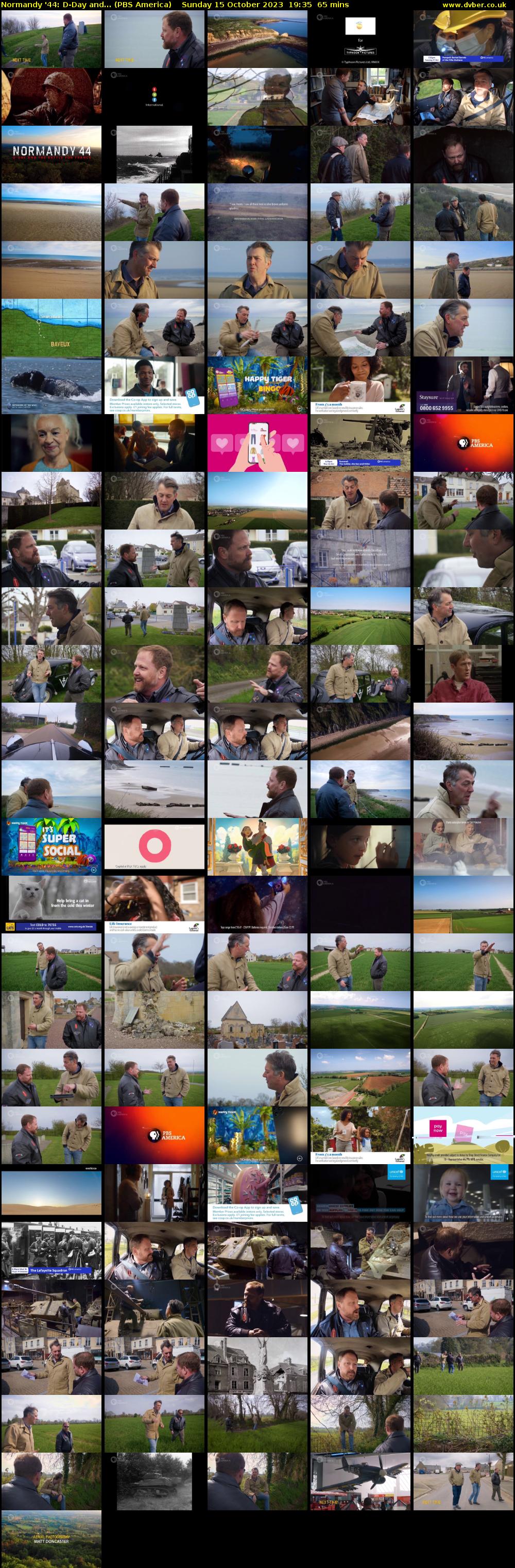 Normandy '44: D-Day and... (PBS America) Sunday 15 October 2023 19:35 - 20:40