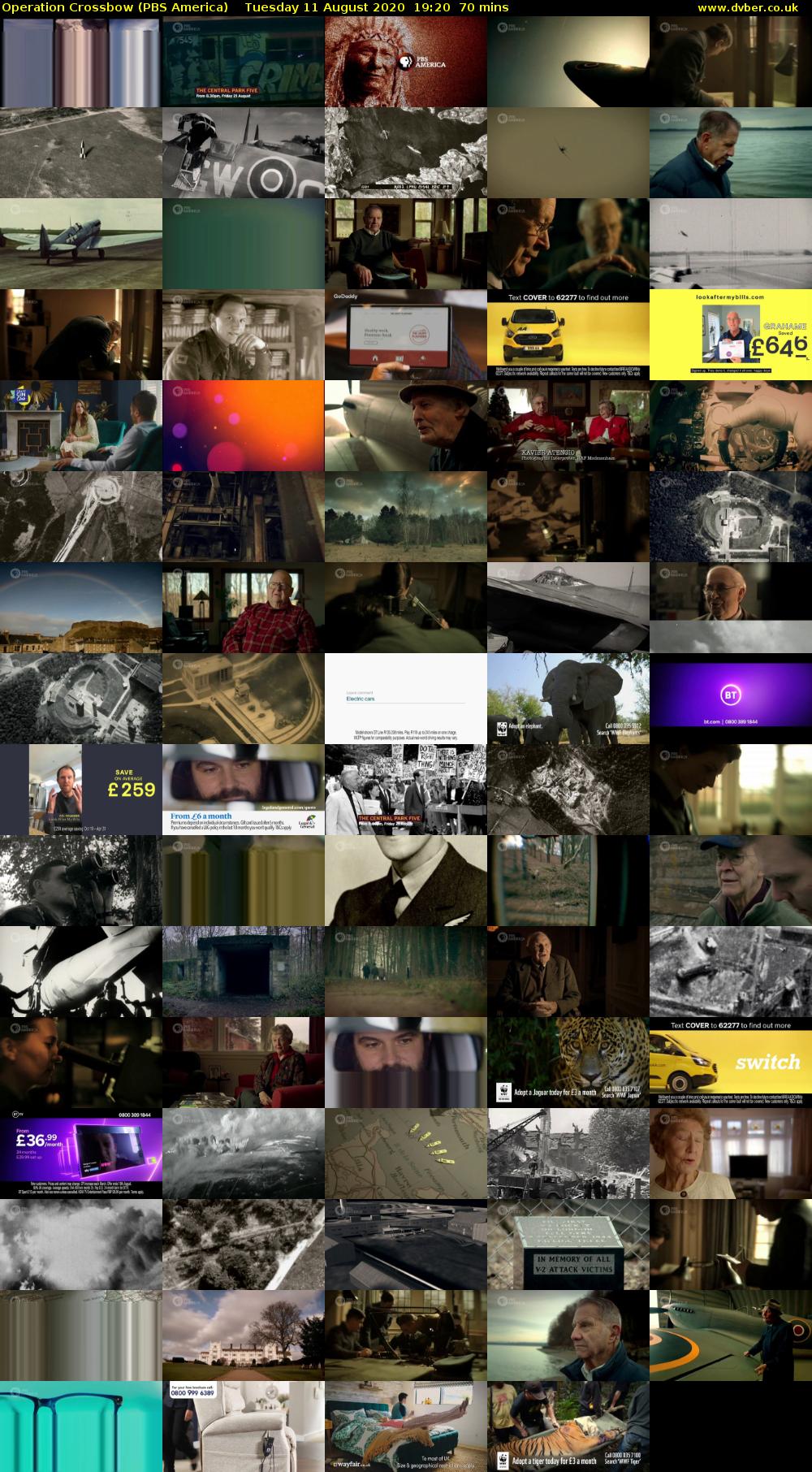 Operation Crossbow (PBS America) Tuesday 11 August 2020 19:20 - 20:30