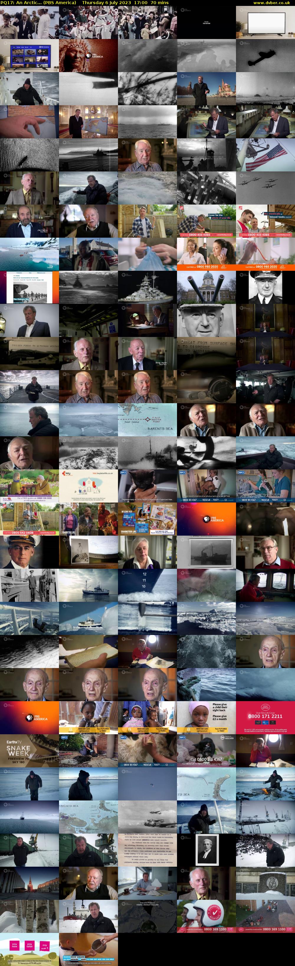 PQ17: An Arctic... (PBS America) Thursday 6 July 2023 17:00 - 18:10