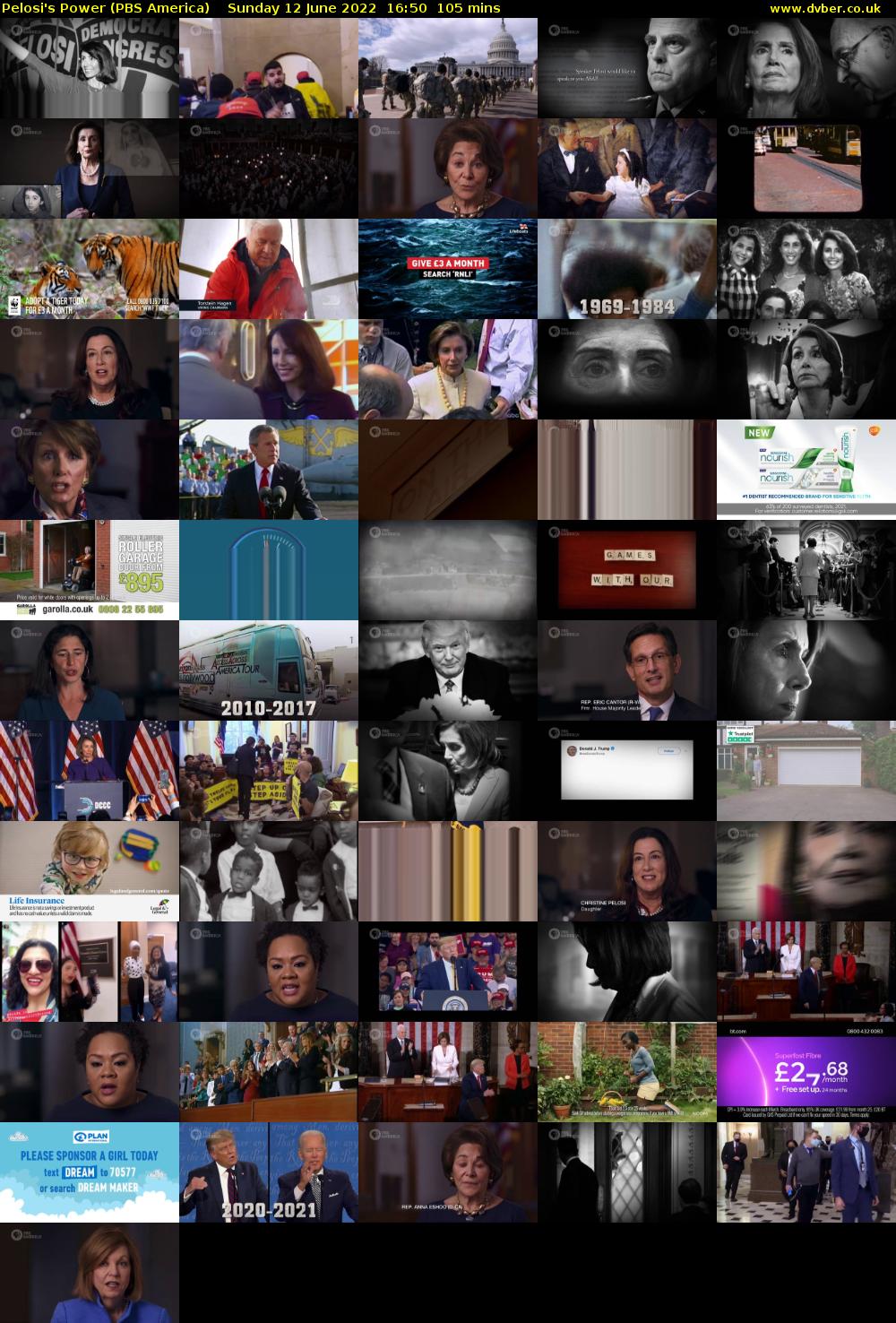 Pelosi's Power (PBS America) Sunday 12 June 2022 16:50 - 18:35