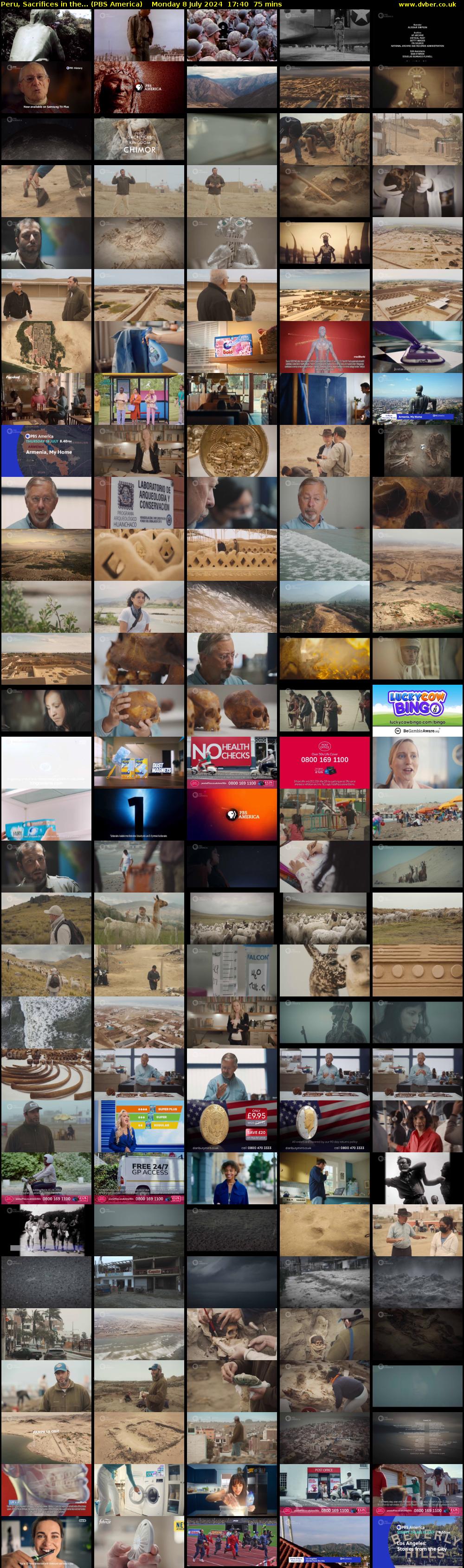 Peru, Sacrifices in the... (PBS America) Monday 8 July 2024 17:40 - 18:55