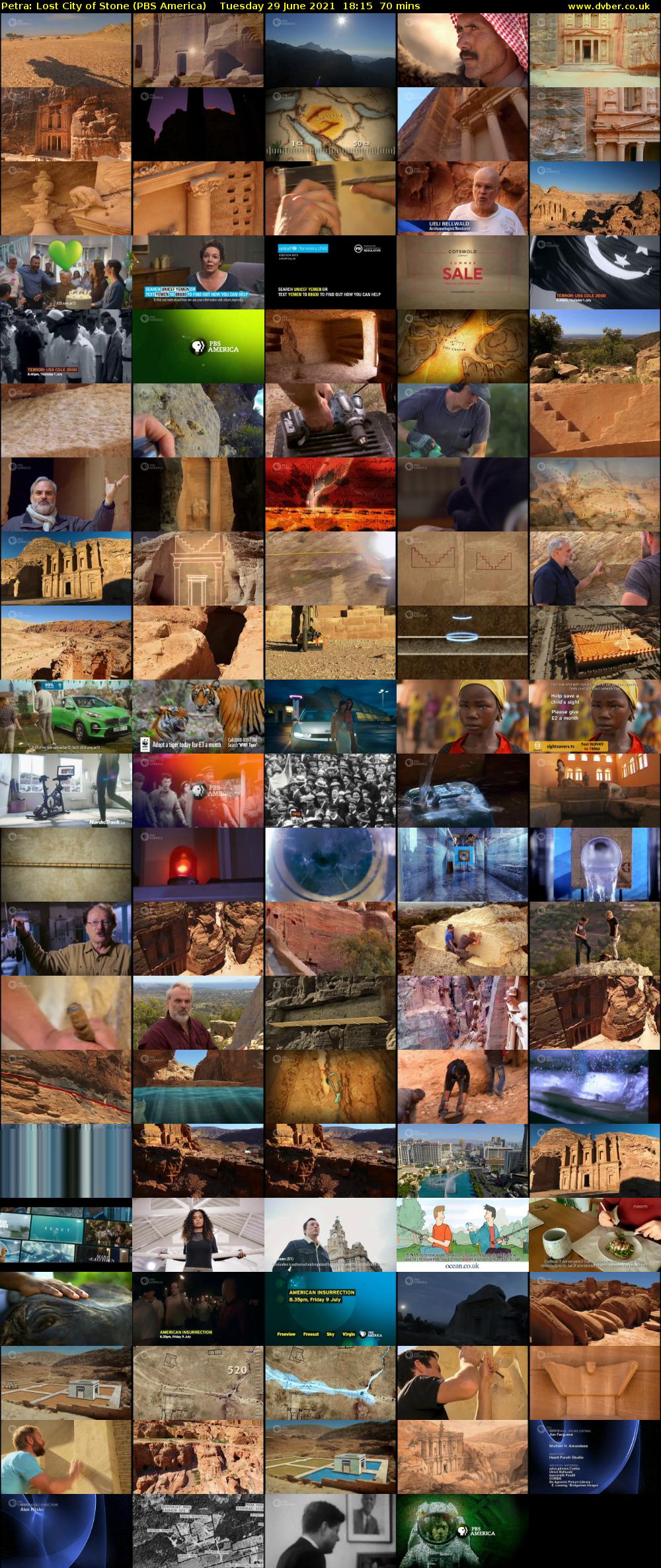Petra: Lost City of Stone (PBS America) Tuesday 29 June 2021 18:15 - 19:25