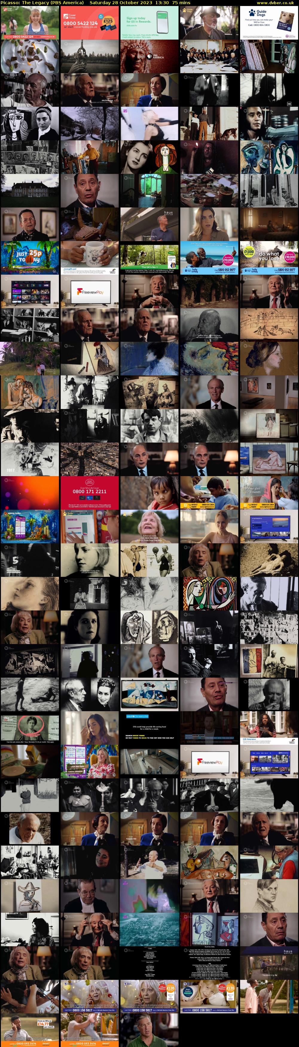 Picasso: The Legacy (PBS America) Saturday 28 October 2023 13:30 - 14:45