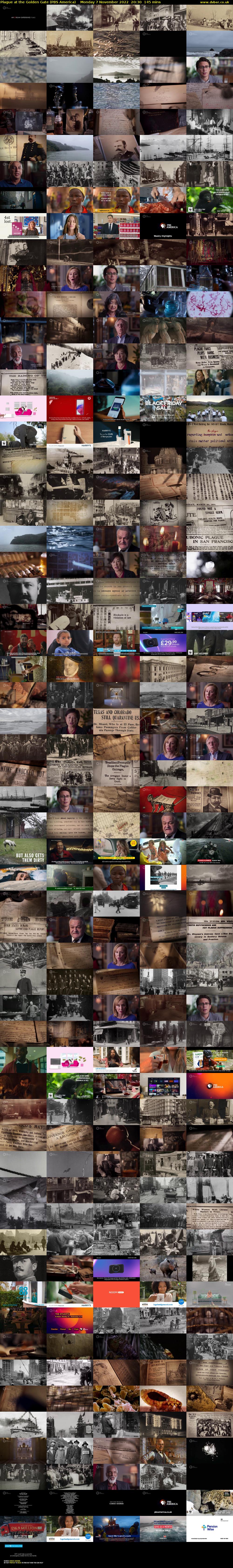 Plague at the Golden Gate (PBS America) Monday 7 November 2022 20:30 - 22:55