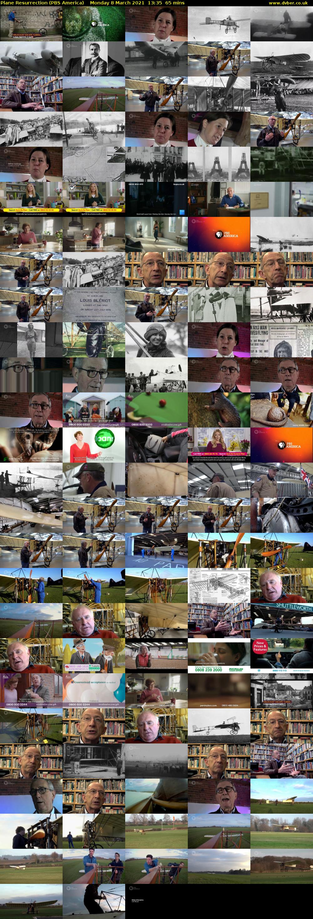 Plane Resurrection (PBS America) Monday 8 March 2021 13:35 - 14:40