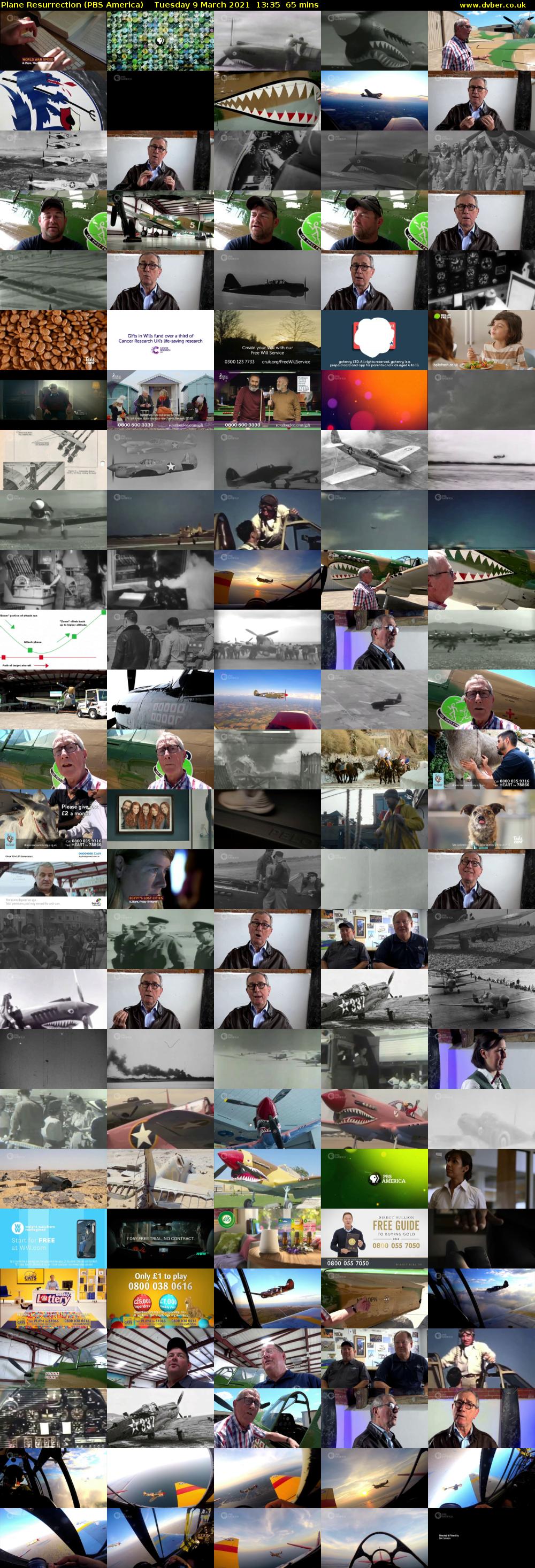 Plane Resurrection (PBS America) Tuesday 9 March 2021 13:35 - 14:40