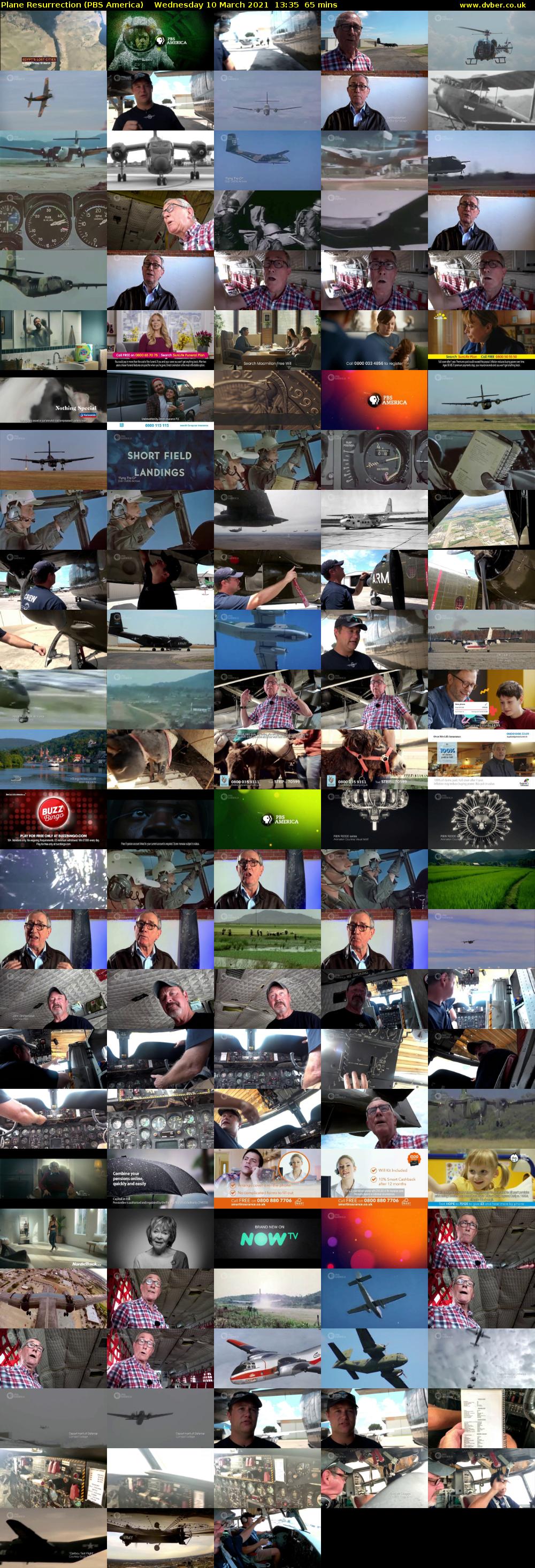 Plane Resurrection (PBS America) Wednesday 10 March 2021 13:35 - 14:40