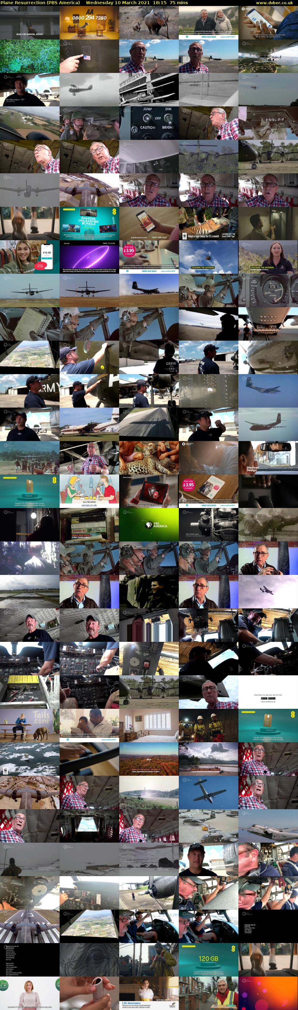 Plane Resurrection (PBS America) Wednesday 10 March 2021 18:15 - 19:30